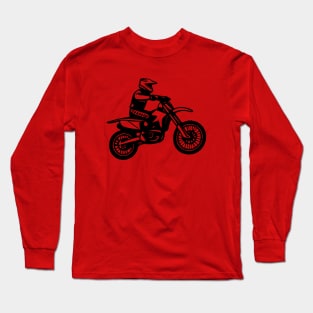 Offroad Motorcycle Rider Long Sleeve T-Shirt